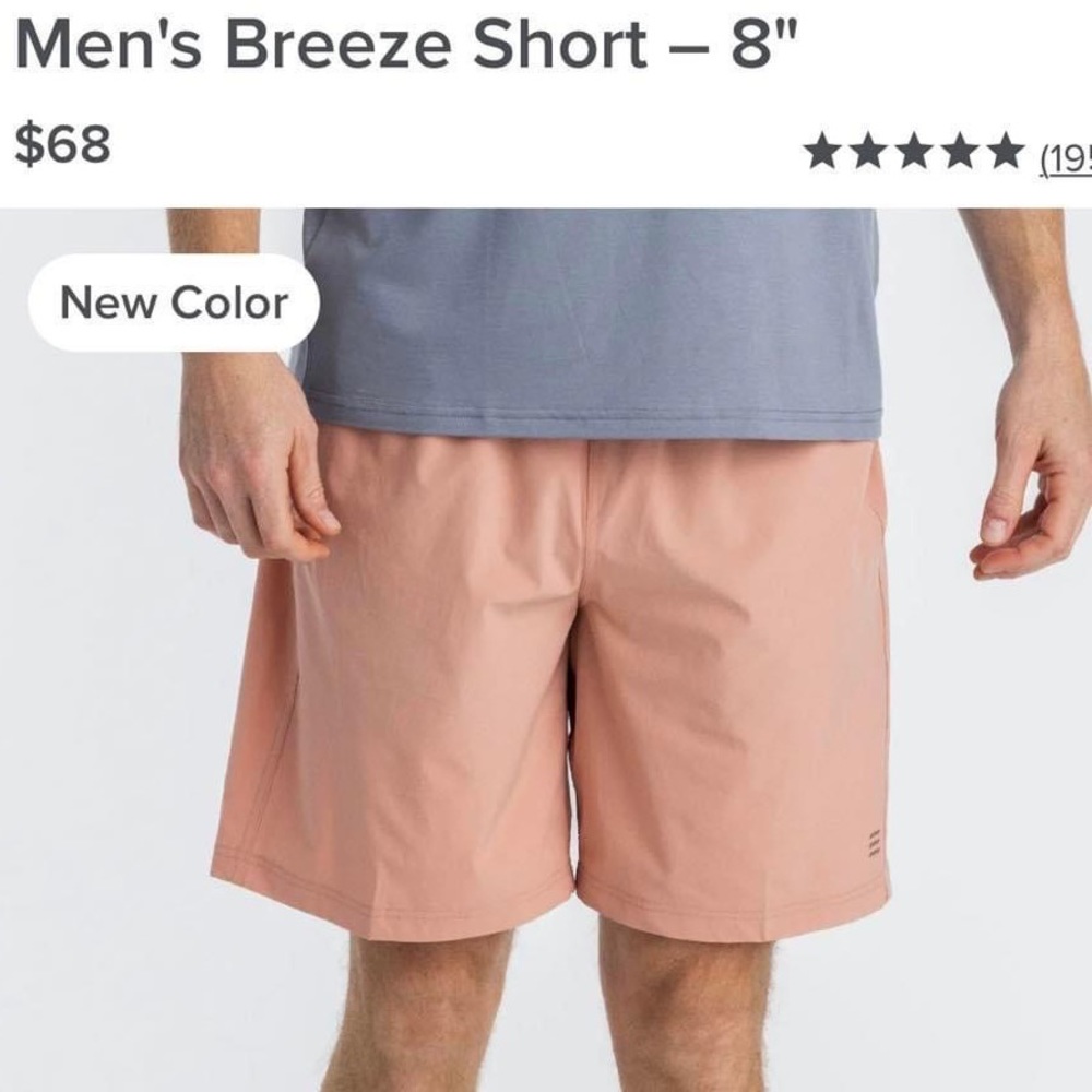 Free Fly 8inch Men Breeze Shorts